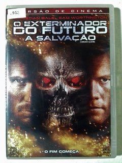 DVD O Exterminador do Futuro: A Salvação Original Christian Bale, Sam Worthington, Anton Yelchin, Bryce Dallas Howard.