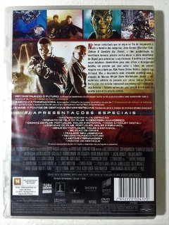 DVD O Exterminador do Futuro: A Salvação Original Christian Bale, Sam Worthington, Anton Yelchin, Bryce Dallas Howard. - comprar online