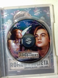 DVD Romeu + Julieta Original Leonardo DiCaprio Claire Danes John Leguizamo - Loja Facine