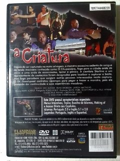 Dvd A Criatura Original El Chupacabra Anthony 'Treach' Criss - comprar online