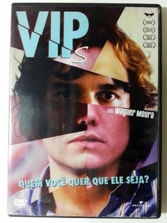 DVD VIPs Original Wagner Moura Quem Você Quer Que Ele Seja?