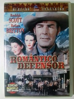 DVD O Romântico Defensor Original Albuquerque Randolph Scott Barbara Britton