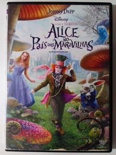 Dvd Alice No País Das Maravilhas Tim Burton Johnny Depp Original