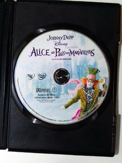 Dvd Alice No País Das Maravilhas Tim Burton Johnny Depp Original na internet