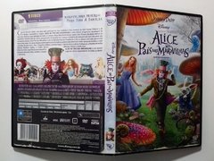 Dvd Alice No País Das Maravilhas Tim Burton Johnny Depp Original - Loja Facine