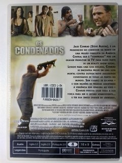 Dvd Os Condenados Steve Austin Vinnie Jones Original Dublado - comprar online