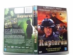 Imagem do DVD Raptores Original Raptor Island Lorenzo Lamas Steven Bauer Hayley Dumond