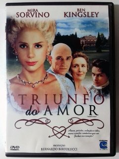 DVD TRIUNFO DO AMOR ORIGINAL TRÍUMPH OF LOVE MIRA SORVINA BEN KINGSLEY BERNARNADO BERTOLUCCI