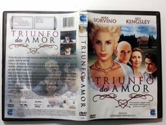 DVD TRIUNFO DO AMOR ORIGINAL TRÍUMPH OF LOVE MIRA SORVINA BEN KINGSLEY BERNARNADO BERTOLUCCI - Loja Facine