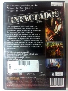 DVD Infectados Original Severed Paul Campbell Sarah Lind Julian Christopher Direção Carl Bessai - comprar online