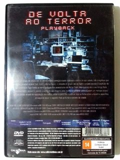 DVD De Volta Ao Terror Playback Original - comprar online