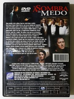 Dvd À Sombra do Medo Original Matt Davis James Spader Aidan Quinn Peter Coyote Robin Tunney - comprar online