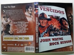 Imagem do Dvd Jamais Foram Vencidos Original John Wayne, Rock Hudson, Antonio Aguilar