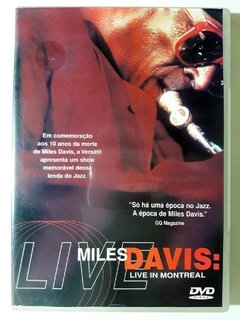 DVD Miles Davis Live In Montreal Jazz Original