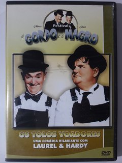 DVD Os Tolos Voadores O Gordo E O Magro Oliver Hardy Stan Original (Esgotado)