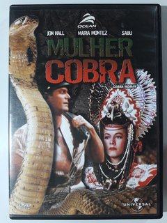 DVD Mulher Cobra Original Maria Montez, Jon Hall 1944
