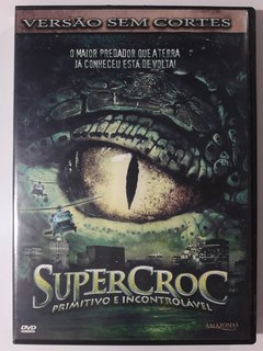DVD Super Croc - Primitivo e Incontrolável Original Raro