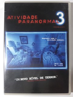 DVD Atividade Paranormal 3 Original Lauren Bittner; Chris Smith; Chloe Cs