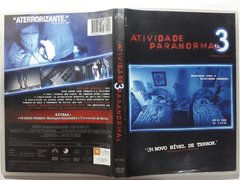 DVD Atividade Paranormal 3 Original Lauren Bittner; Chris Smith; Chloe Cs - Loja Facine