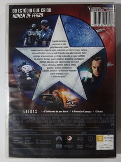 DVD Capitão América O Primeiro Vingador Original Captain America The First Avenger Chris Evans Hayley Atwell Sebastian Stan - comprar online