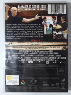 DVD Whiplash Em Busca da Perfeição Original Miles Teller J.K. Simmons Paul Reiser 3 Oscar - comprar online