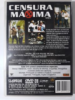DVD Censura Máxima Original Rated X Emilio Estevez Charlie Sheen Geoffrey Blake - comprar online