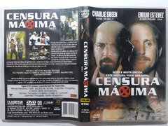 DVD Censura Máxima Original Rated X Emilio Estevez Charlie Sheen Geoffrey Blake - Loja Facine