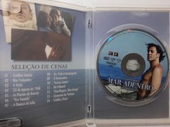 DVD Mar adentro Original Javier Bardem Marta Larralde Belén Rueda Direção Alejandro Amenábar - Loja Facine