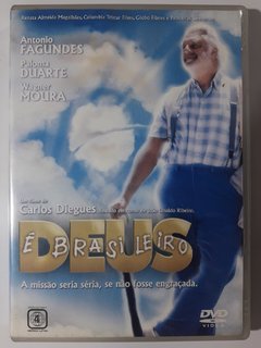 DVD Deus É Brasileiro Original Antonio Fagundes Hugo Carvana Wagner Moura
