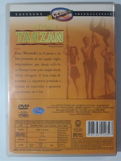 DVD A Fuga de Tarzan 1936 Original Johnny Weissmuller Maureen O'Sullivan - comprar online