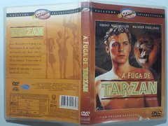 DVD A Fuga de Tarzan 1936 Original Johnny Weissmuller Maureen O'Sullivan - Loja Facine