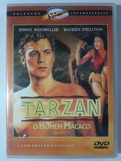 DVD Tarzan, o Homem Macaco 1932 Original Edgar Rice Burroughs Johnny Weissmuller (Tarzan) Johnny Weissmuller Maureen O'Sullivan C. Aubrey Smith