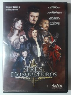 DVD Os Três Mosqueteiros Original The Three Musketeers Logan Lerman Milla Jovovich Matthew MacFadyen