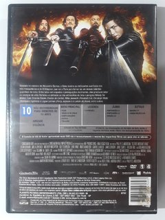 DVD Os Três Mosqueteiros Original The Three Musketeers Logan Lerman Milla Jovovich Matthew MacFadyen - comprar online