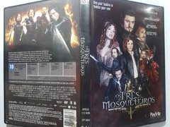 DVD Os Três Mosqueteiros Original The Three Musketeers Logan Lerman Milla Jovovich Matthew MacFadyen - Loja Facine