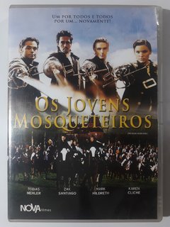 DVD Os Jovens Mosqueteiros Original The Young Musketeers Tobias Mehler Zak Santiago Mark Hildreth Karen Cliche