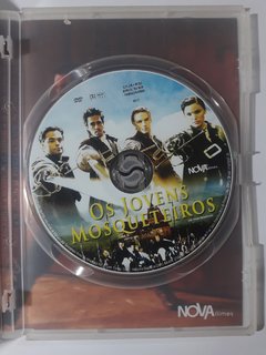 DVD Os Jovens Mosqueteiros Original The Young Musketeers Tobias Mehler Zak Santiago Mark Hildreth Karen Cliche na internet