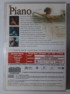 DVD O Piano Original Holly Hunter Harvey Keitel Sam Neill Jane Campion - comprar online