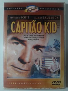 DVD Capitão Kid Original Charles Laughton Randolph Scott Barbara Britton Direção Rowland V. Lee