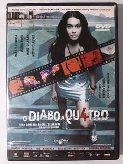 DVD O Diabo a Quatro Original Maria Flor Marcelo Faria Márcio Libar Direção: Alice de Andrade