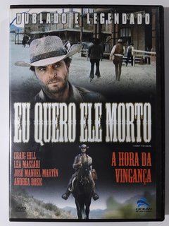 DVD Eu Quero Ele Morto 1968 Original I Want Him Dead Craig Hill Andrea Bosic José Manuel Martín Lea Massari