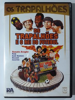 DVD Os Trapalhões e o Rei do Futebol 1986 Original Renato Aragão Pelé Luíza Brunet Dedé Santana Mussum Zacarias José Lewgoy Milton Moraes