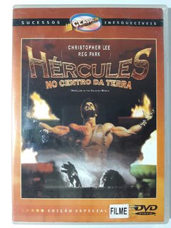 Dvd Hércules No Centro Da Terra 1961 Original Christopher Lee George Ardisson Leonora Ruffo Reg Park Aldo Pedinotti