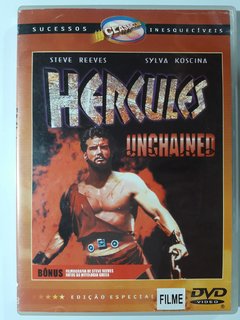 Dvd Hércules Unchained 1959 Original Ercole e la Regina di Lidia Sylva Koscina Steve Reeves