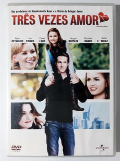 DVD Três Vezes Amor Original Ryan Reynolds Abigail Breslin Definitely Maybe