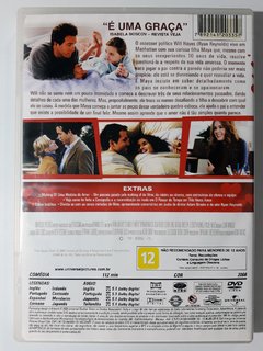 DVD Três Vezes Amor Original Ryan Reynolds Abigail Breslin Definitely Maybe - comprar online
