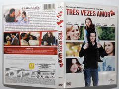 DVD Três Vezes Amor Original Ryan Reynolds Abigail Breslin Definitely Maybe - Loja Facine