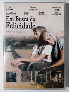 DVD Em Busca da Felicidade Original Val Kilmer The Way To Texas Heather Graham