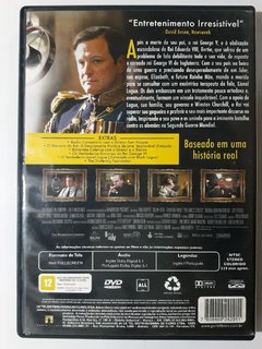 DVD O Discurso do Rei Original Colin Firth Geoffrey Rush Helena Bonham Carter - comprar online