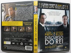 DVD O Discurso do Rei Original Colin Firth Geoffrey Rush Helena Bonham Carter - Loja Facine